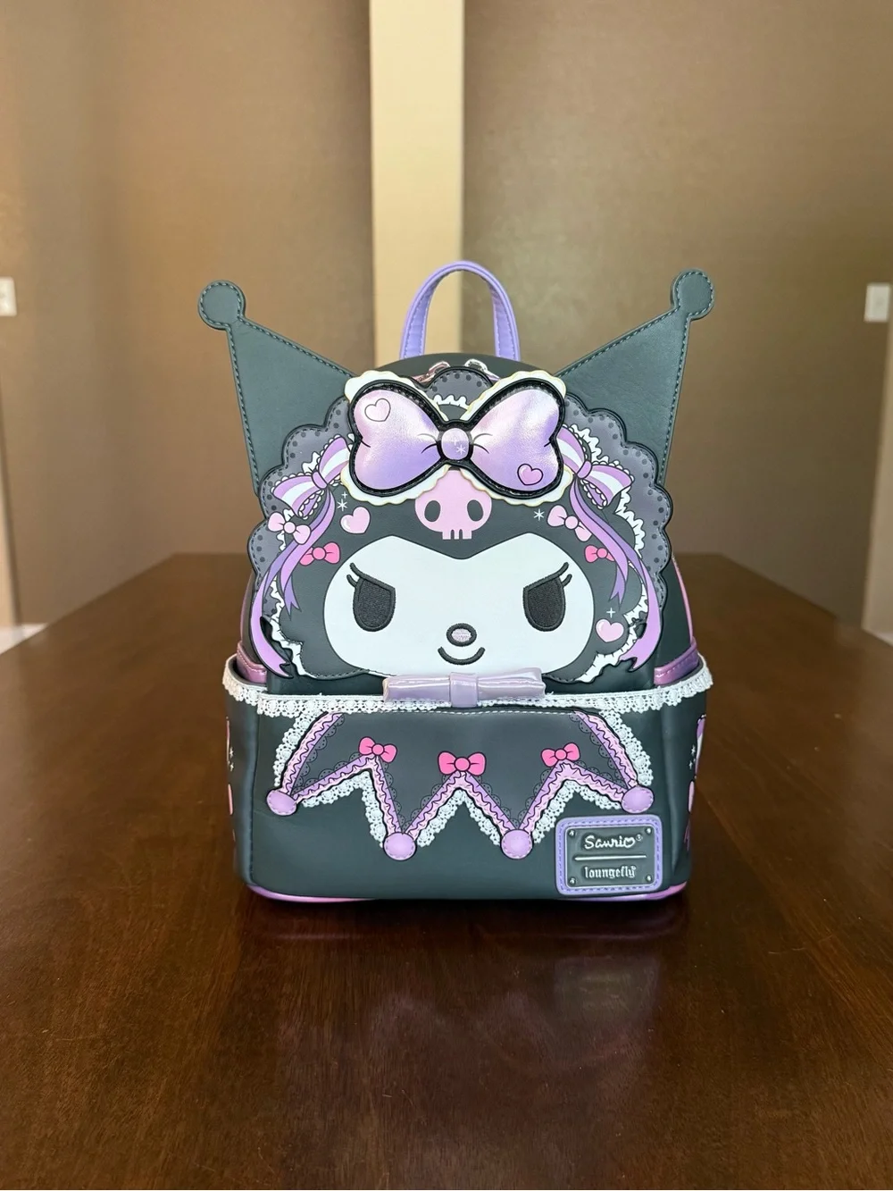 Loungefly Sanrio Kuromi Lolita Mini Backpack Books-A-Million Exclusive
